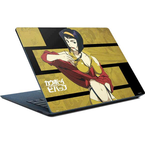 Cowboy Bebop Faye Surface Laptop Skin